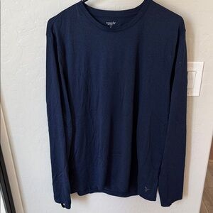 Old Navy Men’s Long Sleeve Crew Tee - Dark Navy Blue